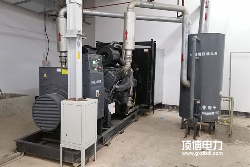350KW上柴广西顶博发电机组制造